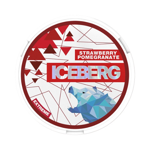 Woreczki Nikotynowe ICEBERG Strawberry Pomegranate 50mg