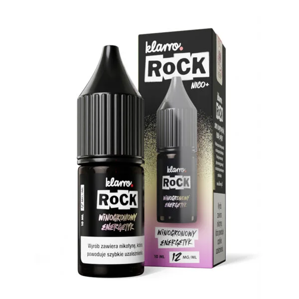 Klarro Rock Winogronowy Energetyk 12mg/10ml