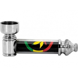 Zestaw: Fajka metalowa 7 cm+ Grinder fi 30 mm+ Sitka  (31155)