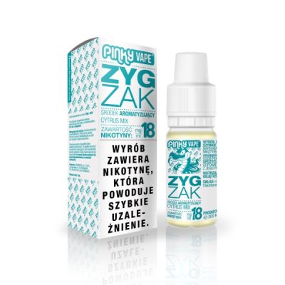 Pinky Vape Zygzak (Cytrus MIX) 06mg/10ml