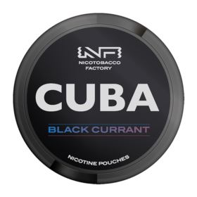 Woreczki Nikotynowe CUBA Black 66mg (Black Currant)