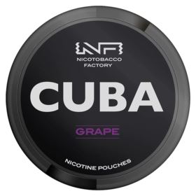 Woreczki Nikotynowe CUBA Black 66mg (Grape)